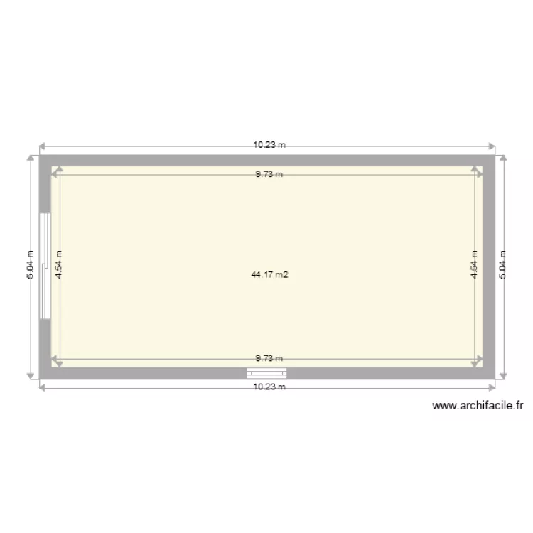 garage natalia. Plan de 