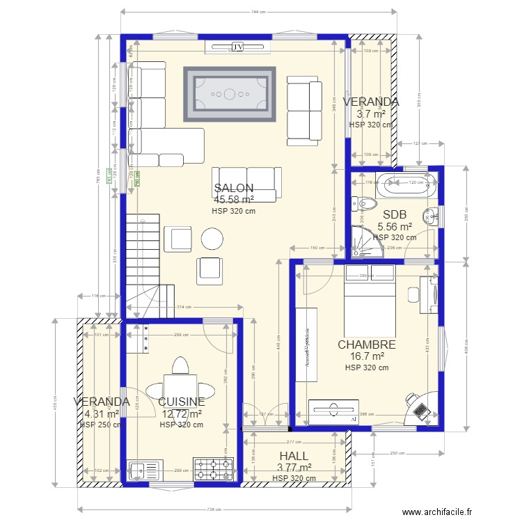 building. Plan de 0 pièce et 0 m2
