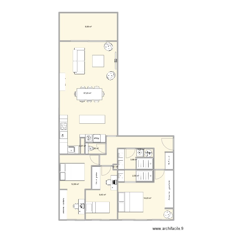 Santa Barbara version fenetre2. Plan de 0 pièce et 0 m2