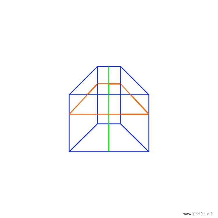 meuble triangle 1. Plan de 0 pièce et 0 m2