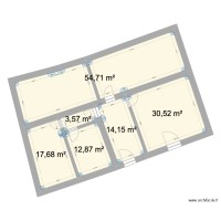 Plan de masse - avant rénovation