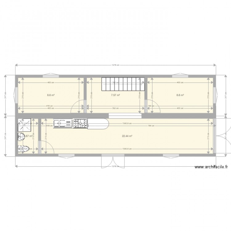 Casa Ma. Plan de 0 pièce et 0 m2