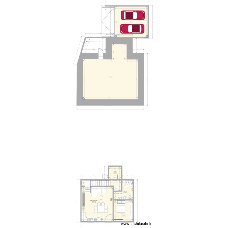 Maison 2020 version 1. Plan de 0 pièce et 0 m2