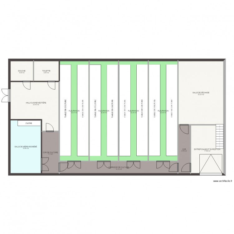 PLAN MICRO CULTURE. Plan de 0 pièce et 0 m2