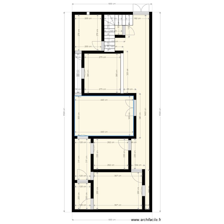 46778267 NDB 5x15 Vision client v2. Plan de 0 pièce et 0 m2