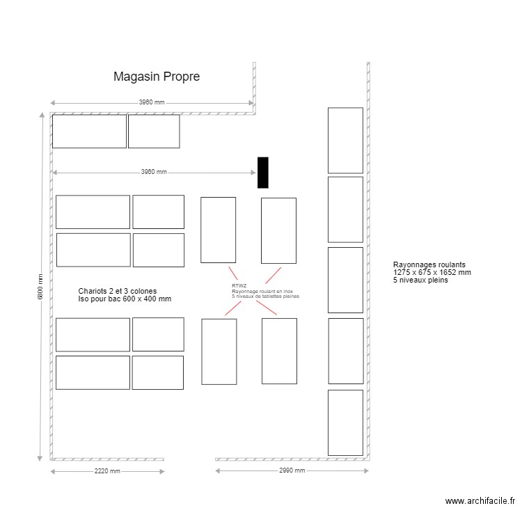 CH Annecy Magasin Propre. Plan de 0 pièce et 0 m2