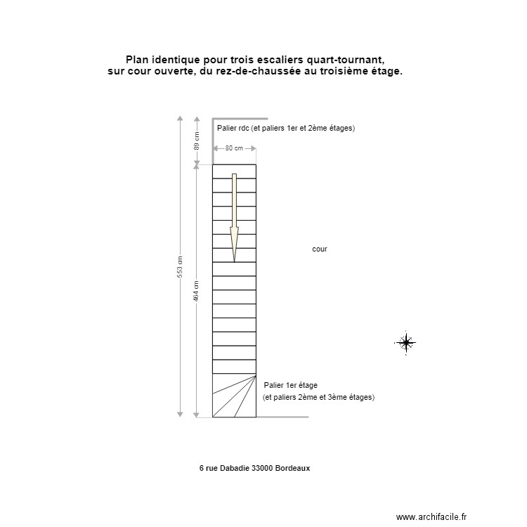 escalier 2. Plan de 0 pièce et 0 m2