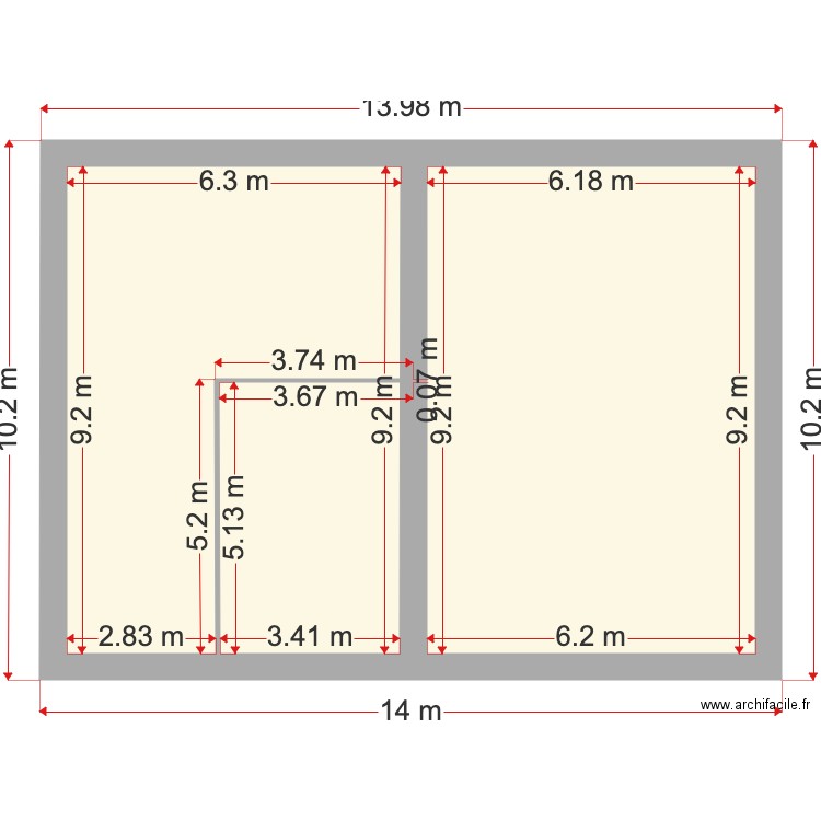 Base L Albizia. Plan de 0 pièce et 0 m2