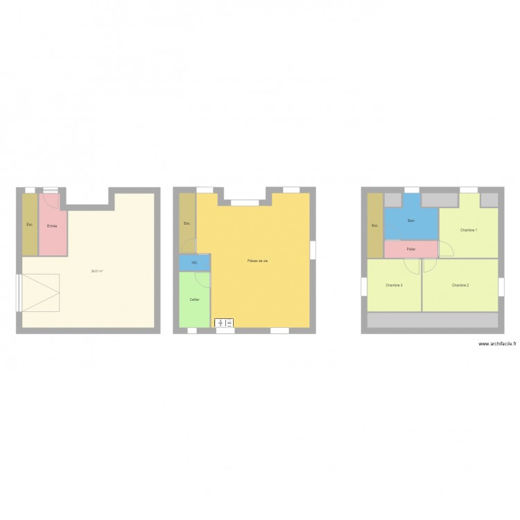 delphie 80 sous sol. Plan de 0 pièce et 0 m2