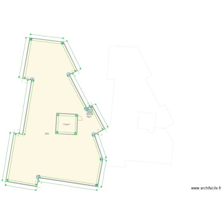  ok version residence cormoran. Plan de 0 pièce et 0 m2