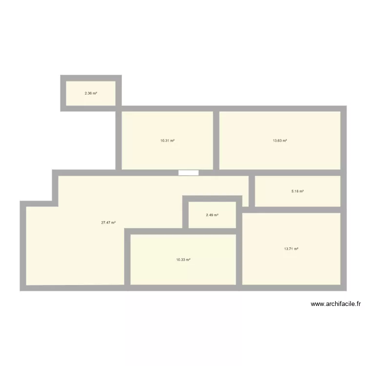 appartement 2. Plan de 