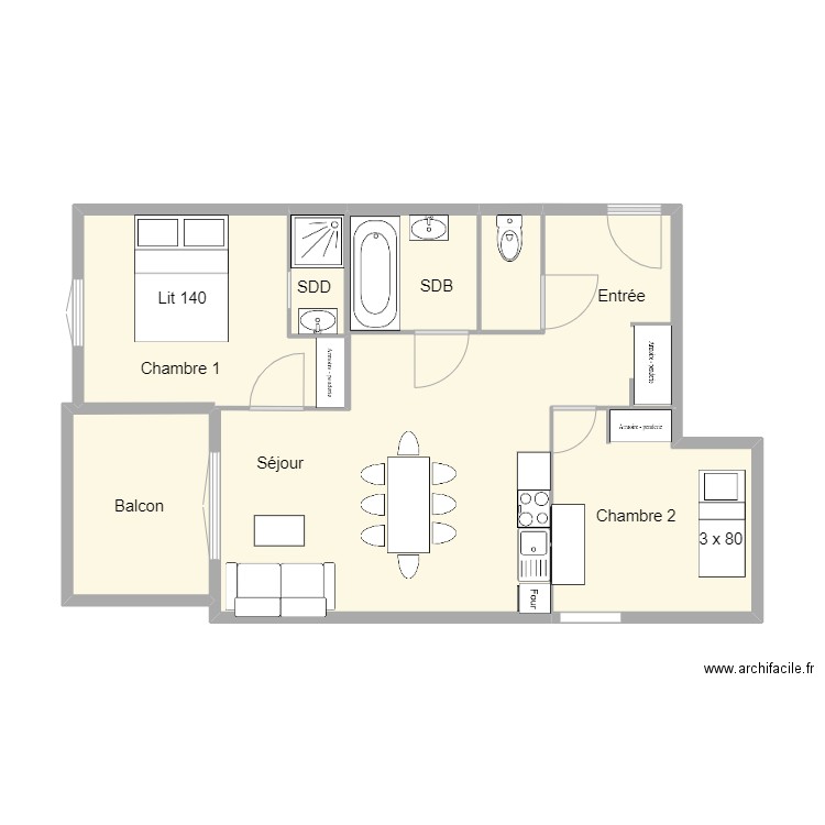 Alpages de bisanne G07. Plan de 0 pièce et 0 m2