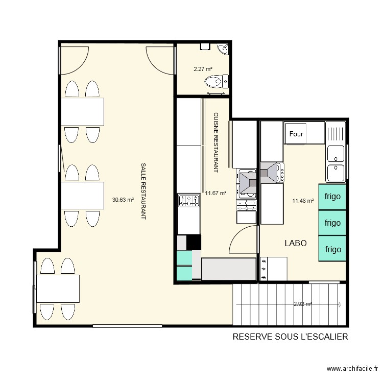 resto vannes 5. Plan de 0 pièce et 0 m2