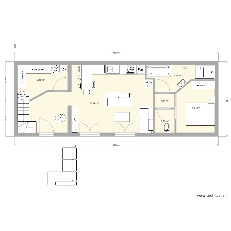 marion. Plan de 0 pièce et 0 m2