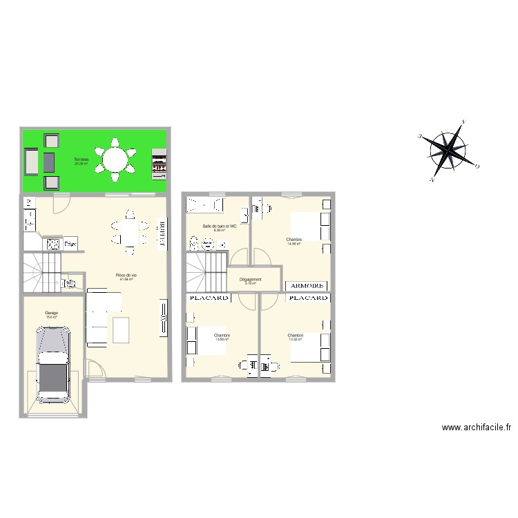 ATZE. Plan de 0 pièce et 0 m2