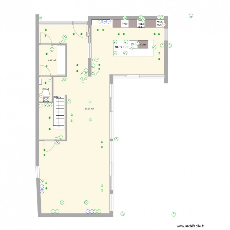 Walckiersmaison3rez elec. Plan de 0 pièce et 0 m2