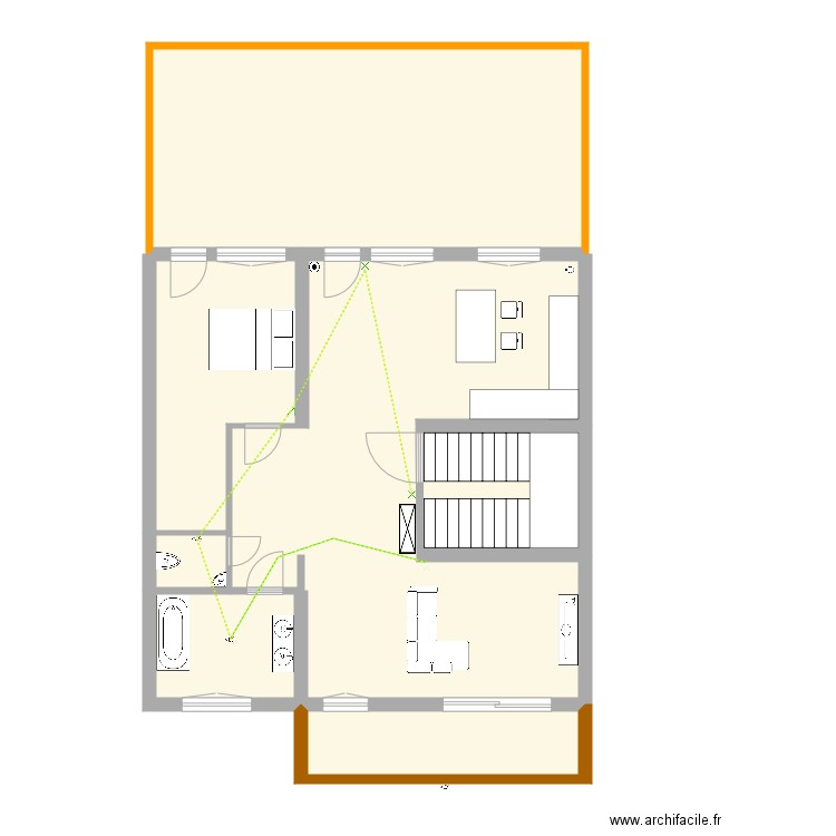 Appartement saint nicolas EIB. Plan de 0 pièce et 0 m2