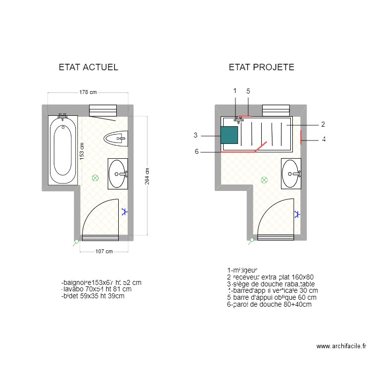 GARCIN. Plan de 0 pièce et 0 m2