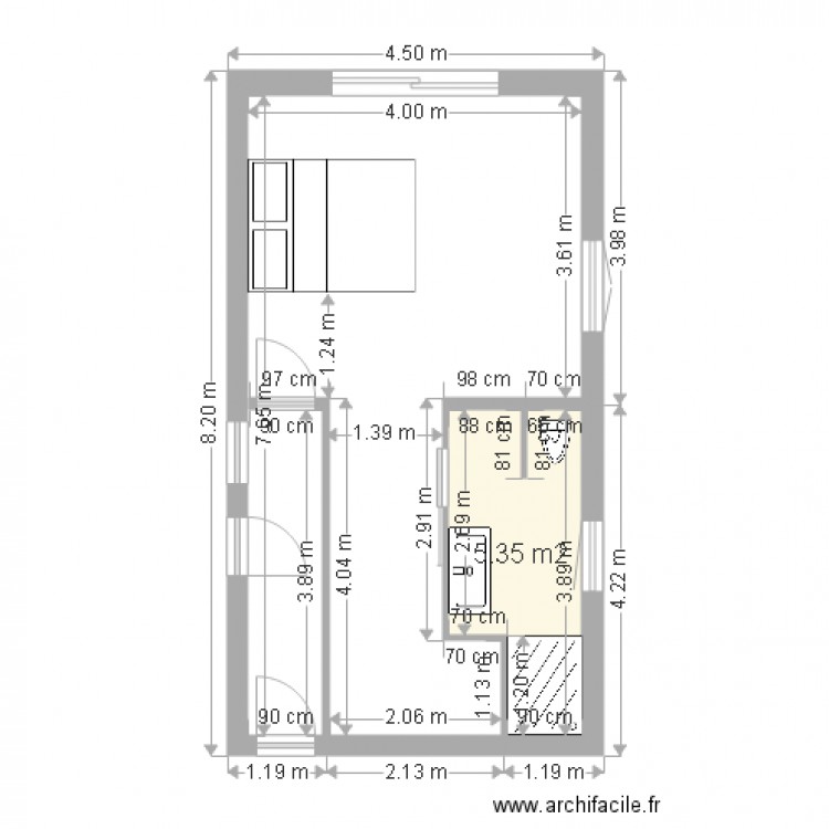 suite9. Plan de 0 pièce et 0 m2