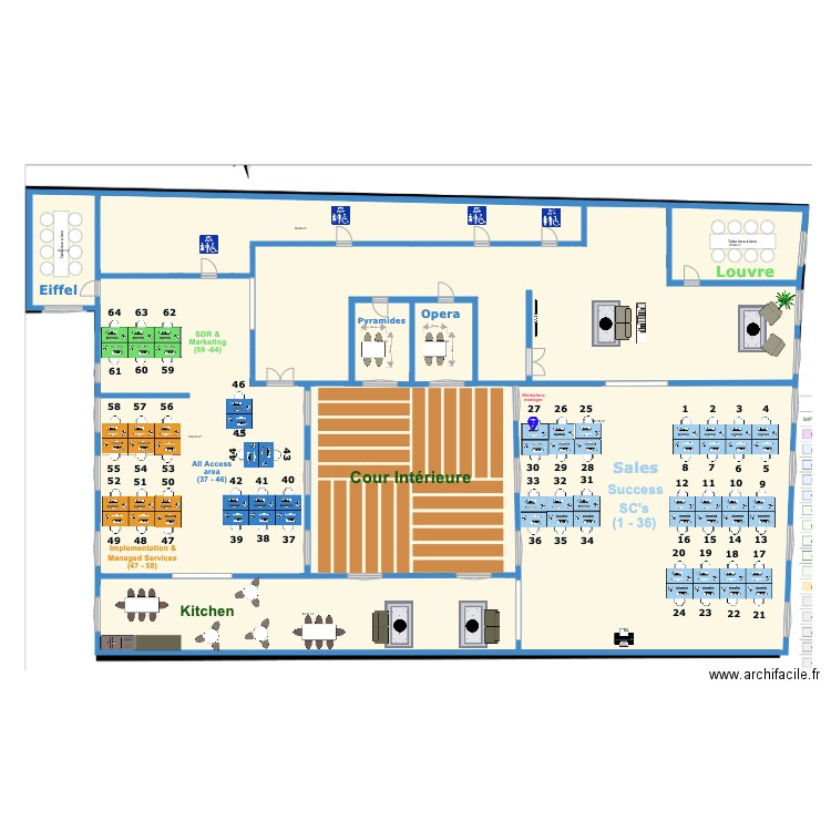 Sprinklr Floor plan Final. Plan de 0 pièce et 0 m2