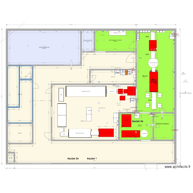 labo ÉTUDE 2023. Plan de 11 pièces et 449 m2