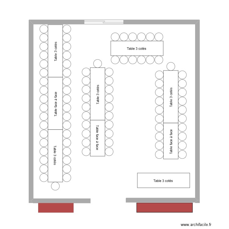 Plan de Table Anniv Ange 40 - Test 1. Plan de 0 pièce et 0 m2