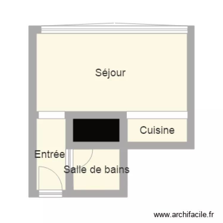 15 ROBERT FLERS 13EME ETAGE. Plan de 