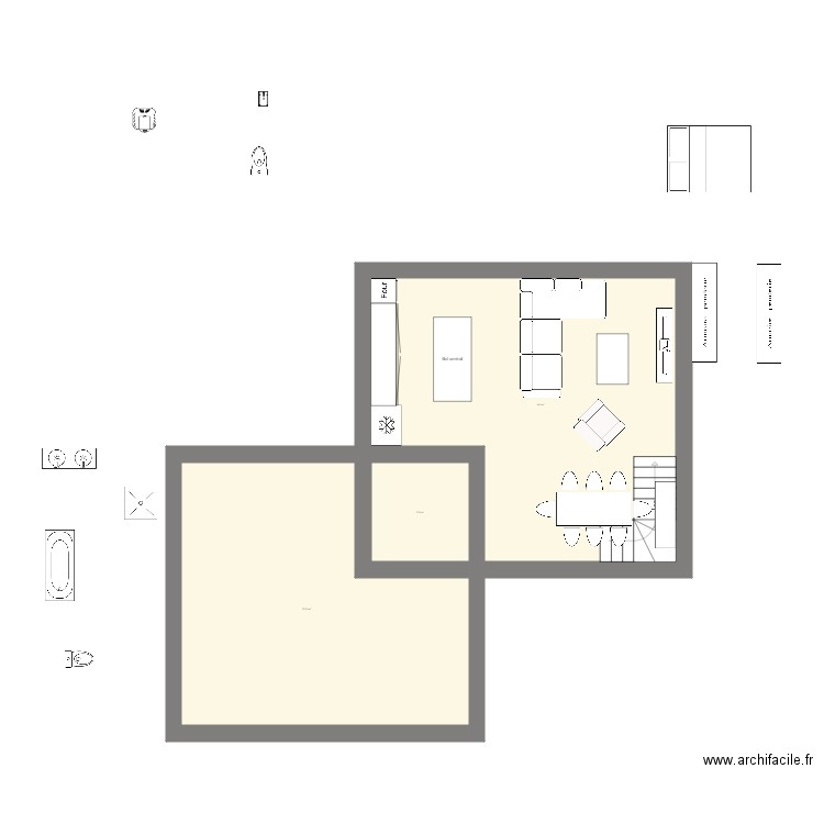 Plan maison JoséNath. Plan de 0 pièce et 0 m2