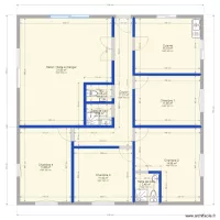 Maison de Guehouo version plein pied