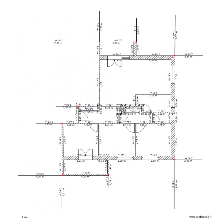 melys cot. Plan de 0 pièce et 0 m2