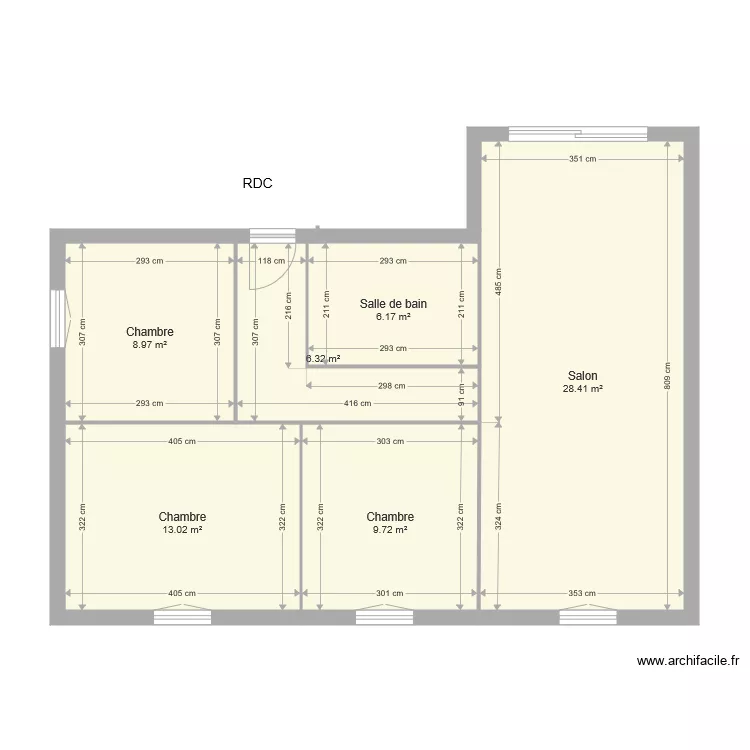 DULGER. Plan de 