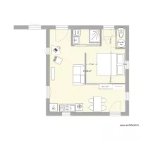 Appart 16B en studio 40m2 V3