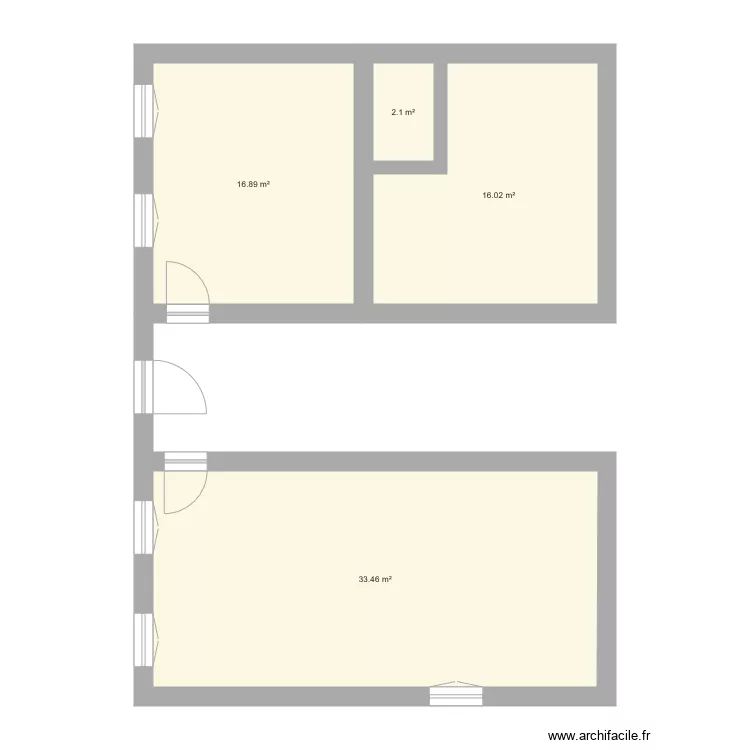 Maison. Plan de 