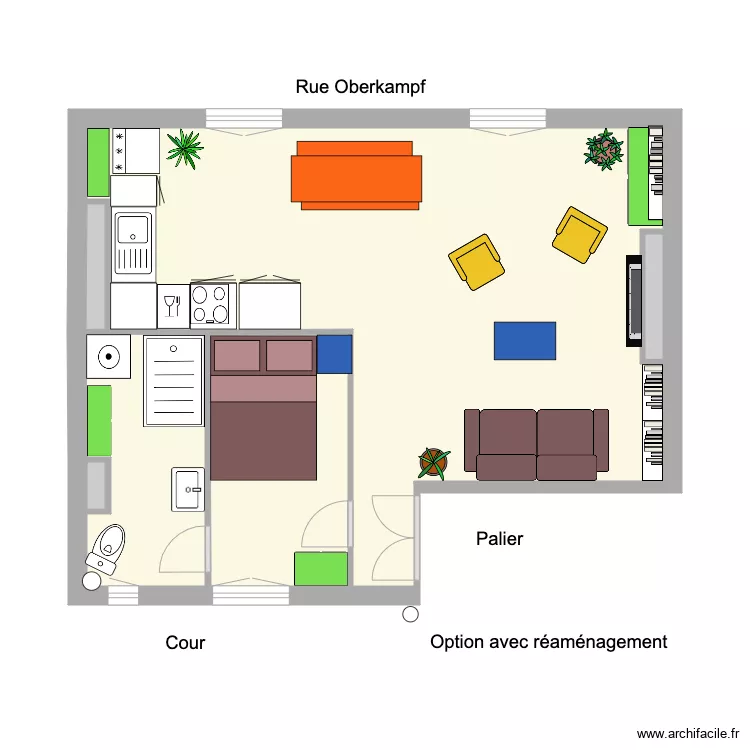 VIRGINIE 3. Plan de 