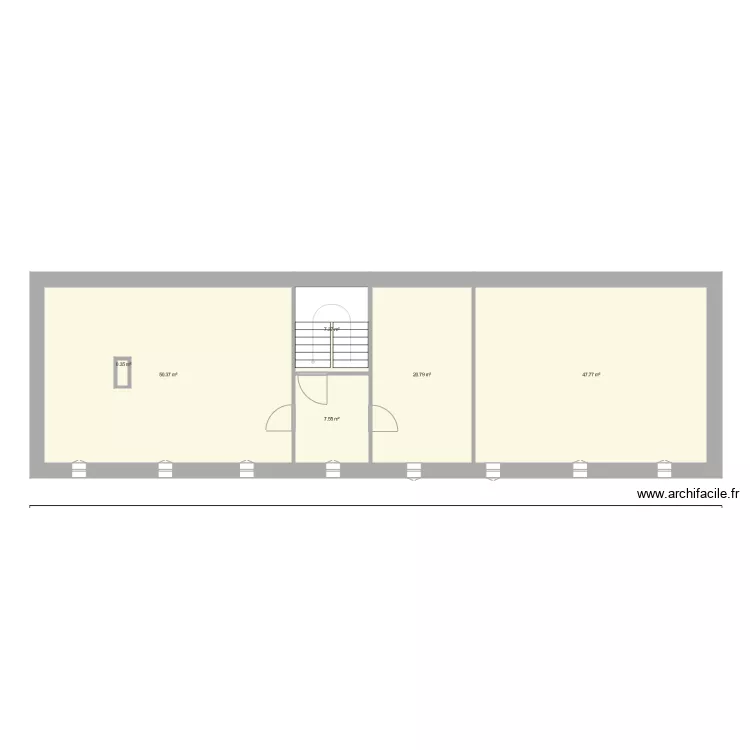 tonio 2&egrave;me actuel. Plan de 