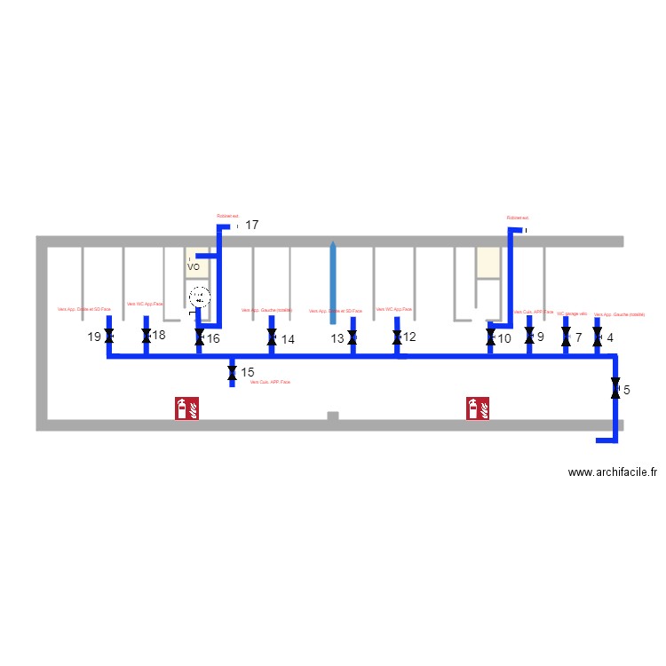 Distrib Eau 2. Plan de 0 pièce et 0 m2