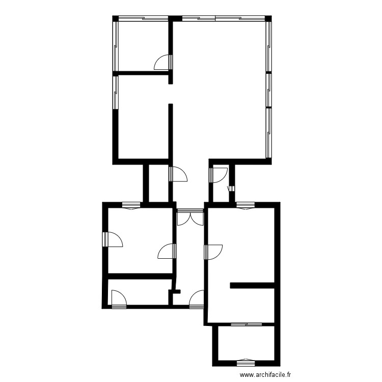 DOLE B1. Plan de 15 pièces et 226 m2