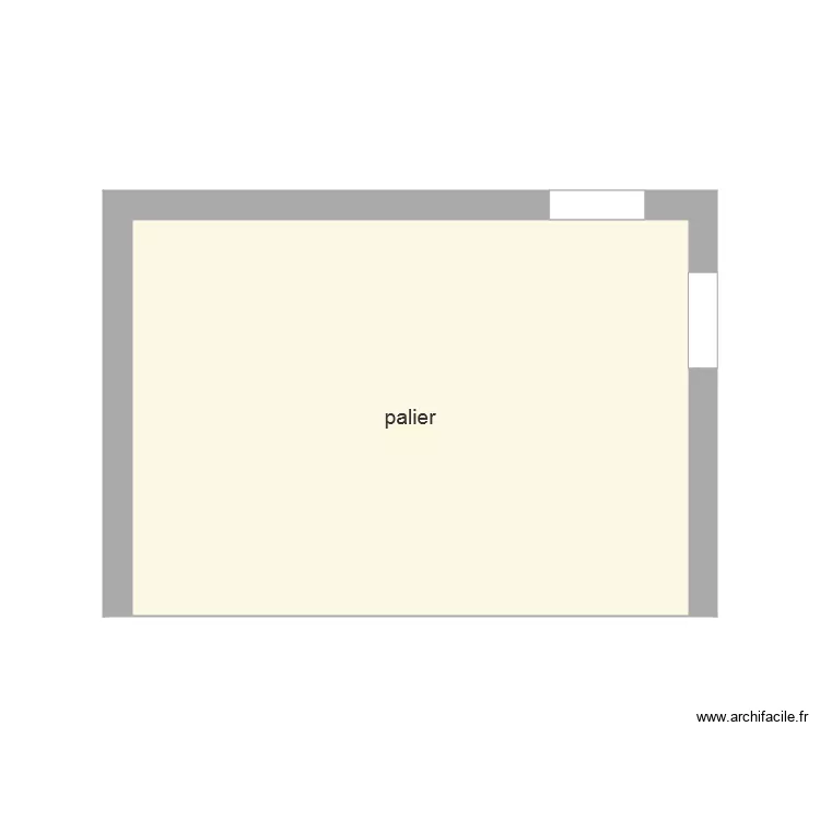 palier 001  le dernier. Plan de 