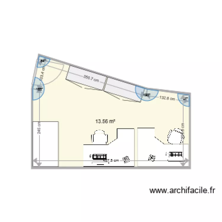 Bureau 3 Support. Plan de 