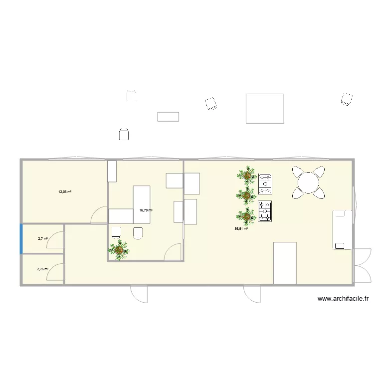 Bureau. Plan de Bureau. Plan de