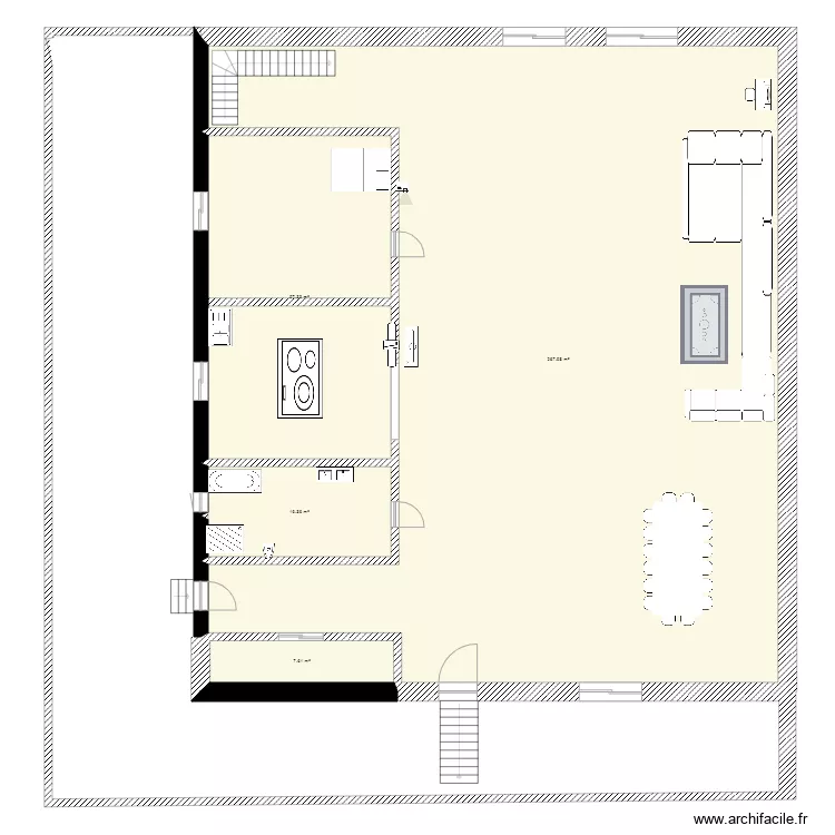 plan maison. Plan de 