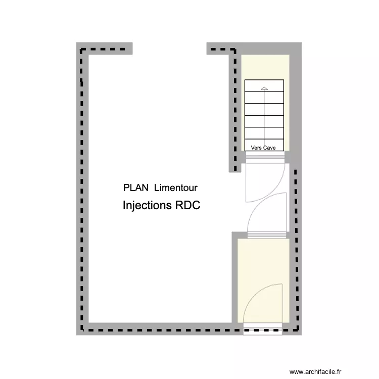Limentour Plan Injections RDC. Plan de 