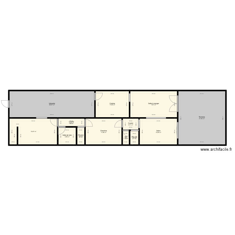 plan origine. Plan de 0 pièce et 0 m2