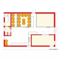 Brasserie 5 avec installations