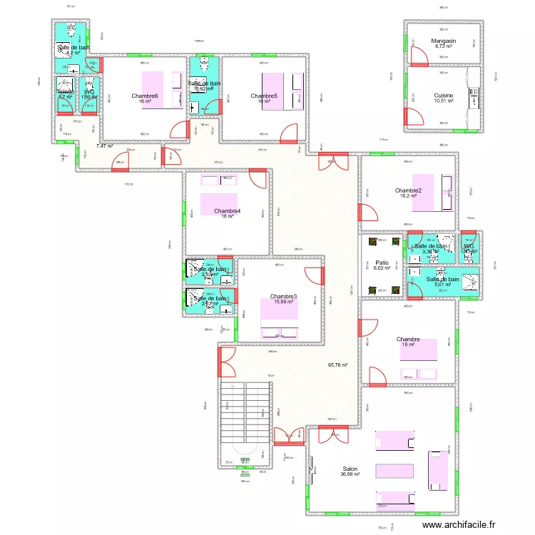 Samba,niang. Plan de 