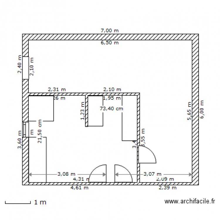 Extansion 1.1. Plan de 0 pièce et 0 m2