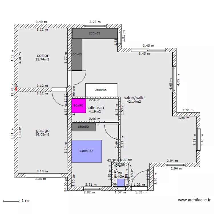 maison flolisa 2. Plan de 