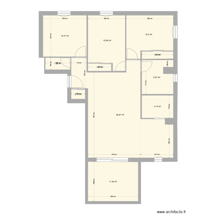 F4 Calvi Cardellu. Plan de 0 pièce et 0 m2