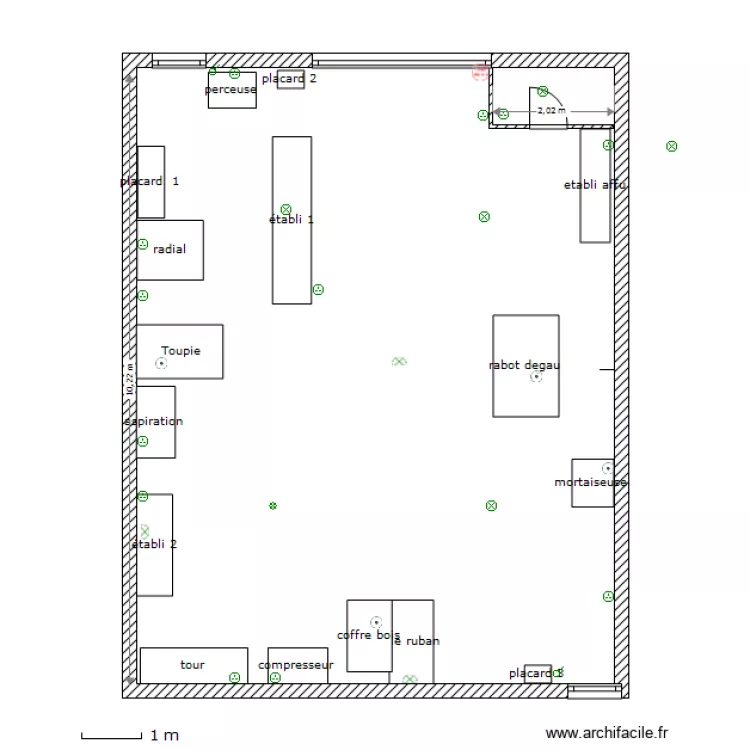 aménagement atelier 05. Plan de aménagement atelier 05. Plan de