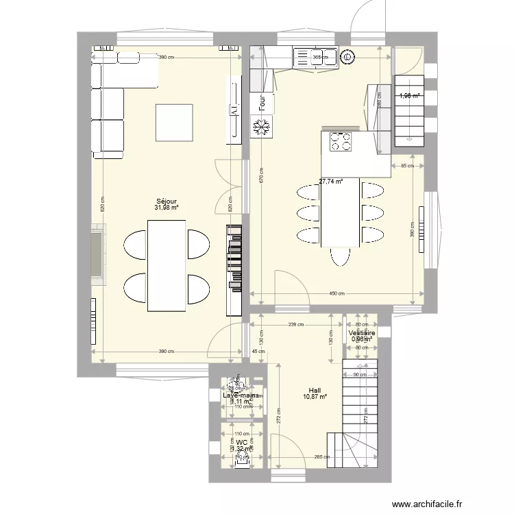 Maison R&eacute;sistance V03. Plan de 